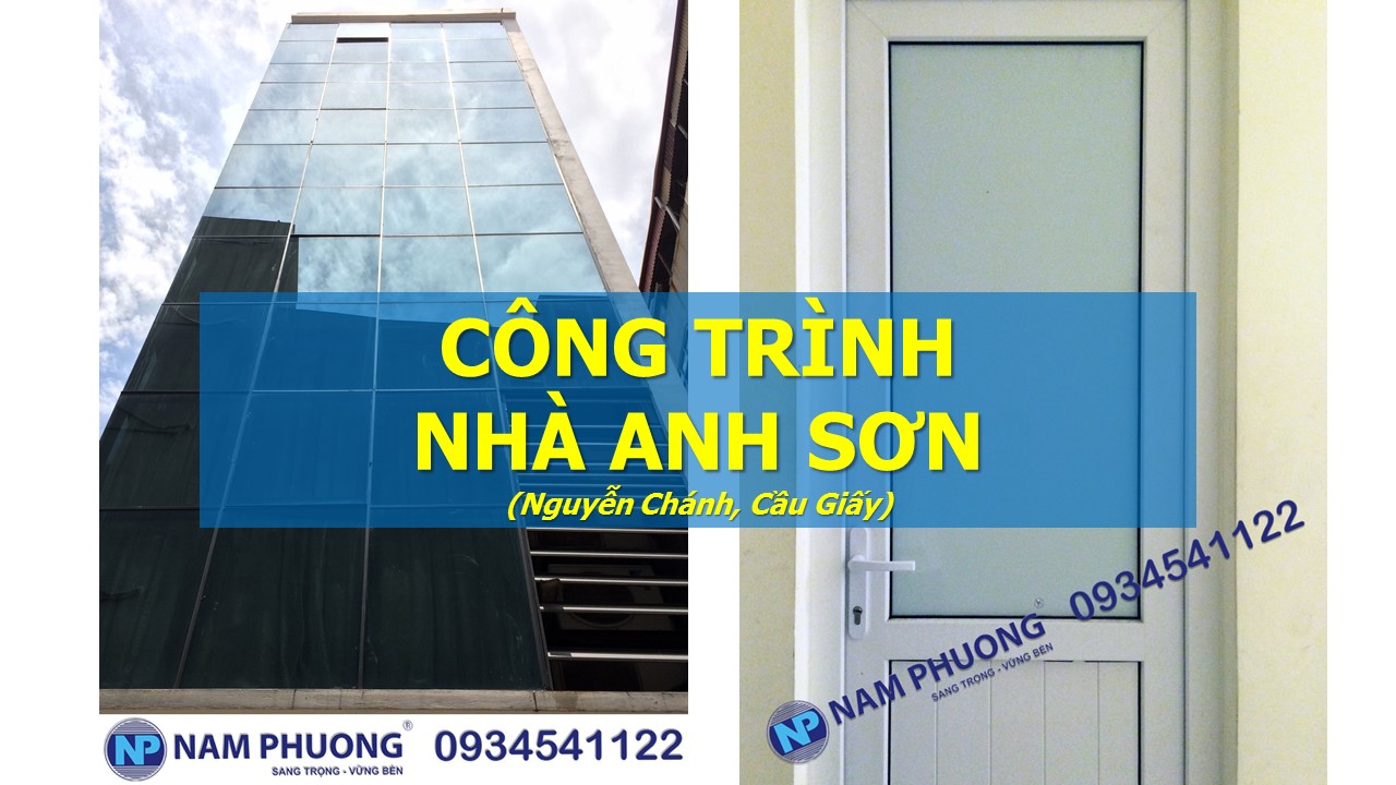 công trình vách kính mặt dựng