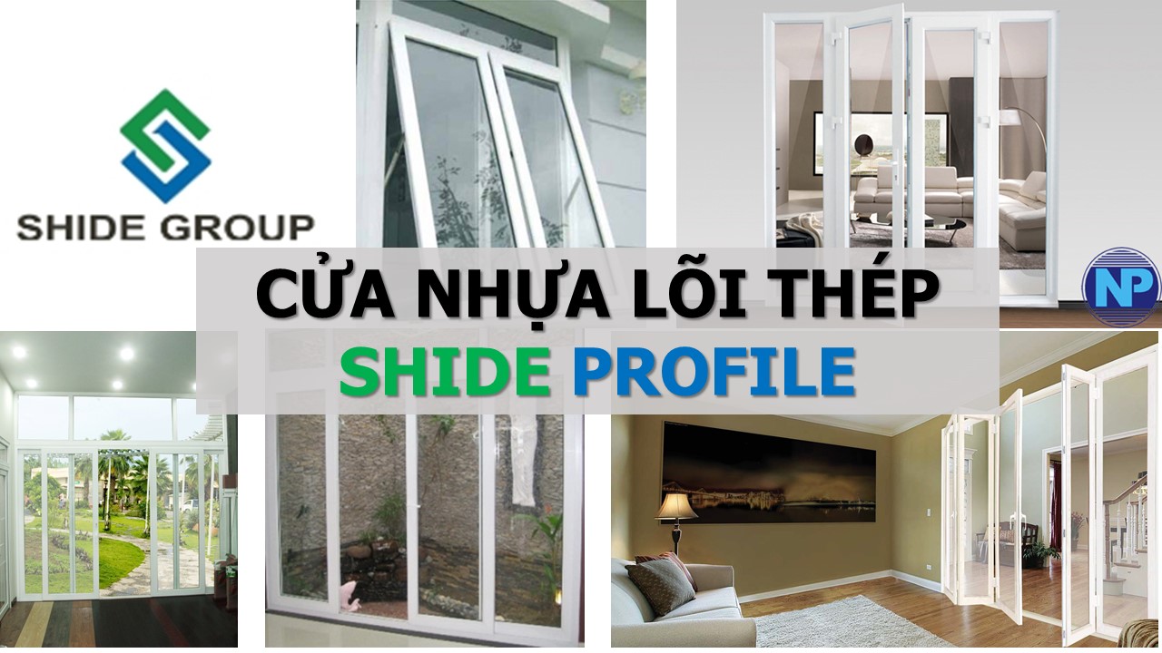 cửa nhựa lõi thép shide profile
