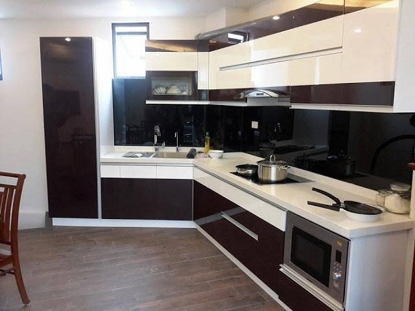 Có đa dạng loại kính màu ốp bếp ở Nam Phương Window