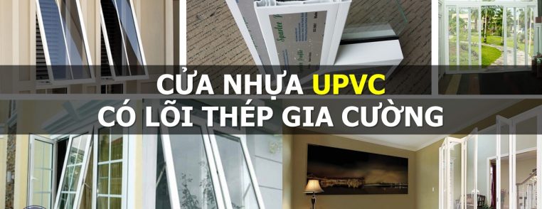 Cửa nhựa upvc có lõi thép gia cường