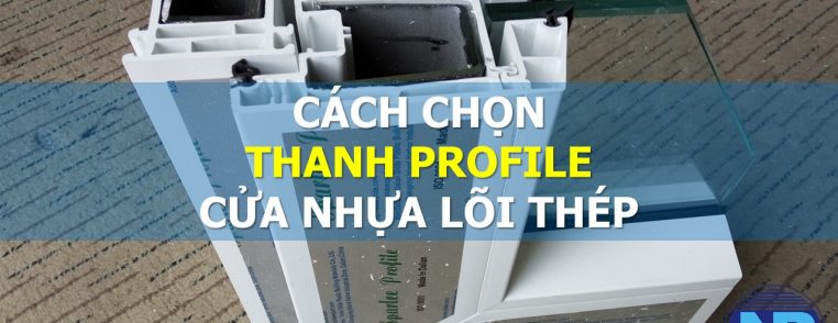 thanh profile cửa nhựa lõi thép