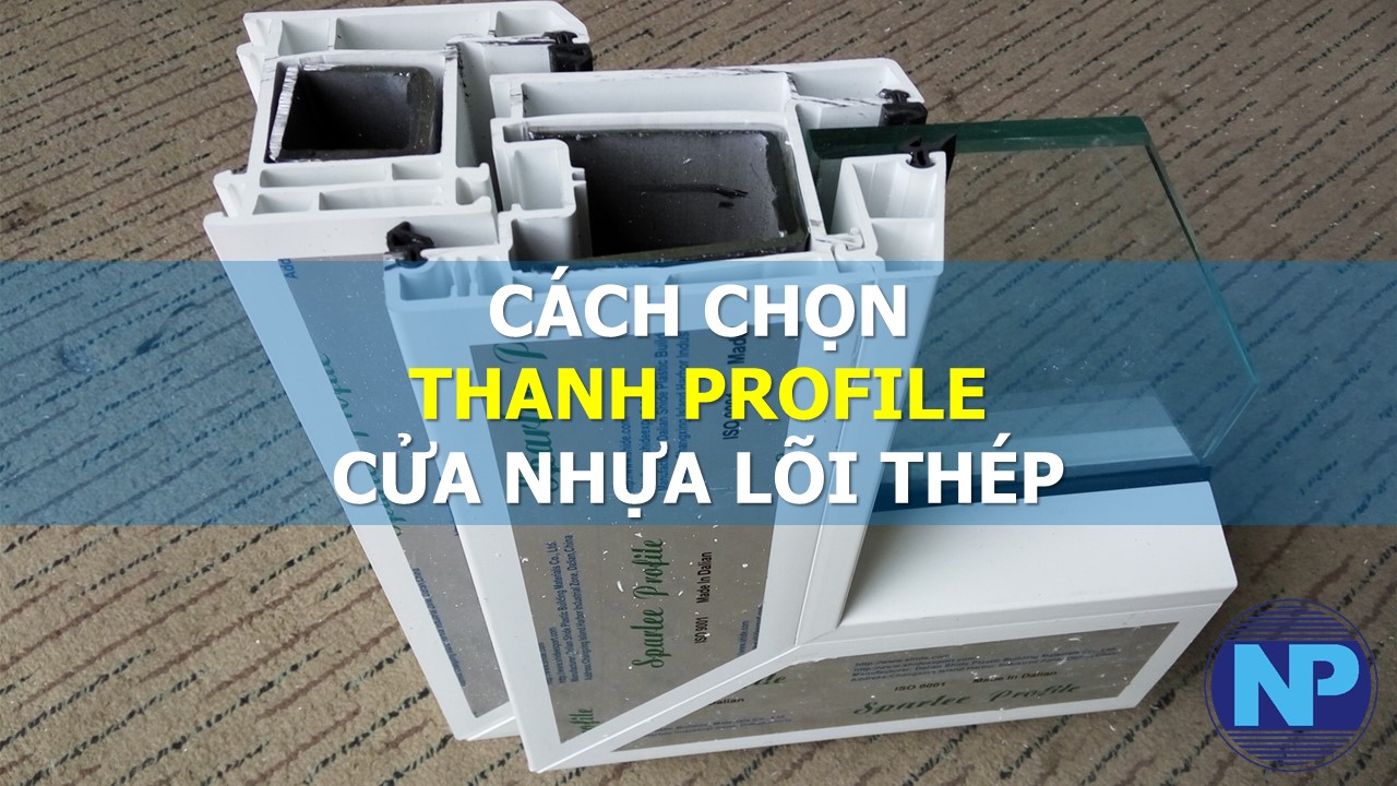 thanh profile cửa nhựa lõi thép